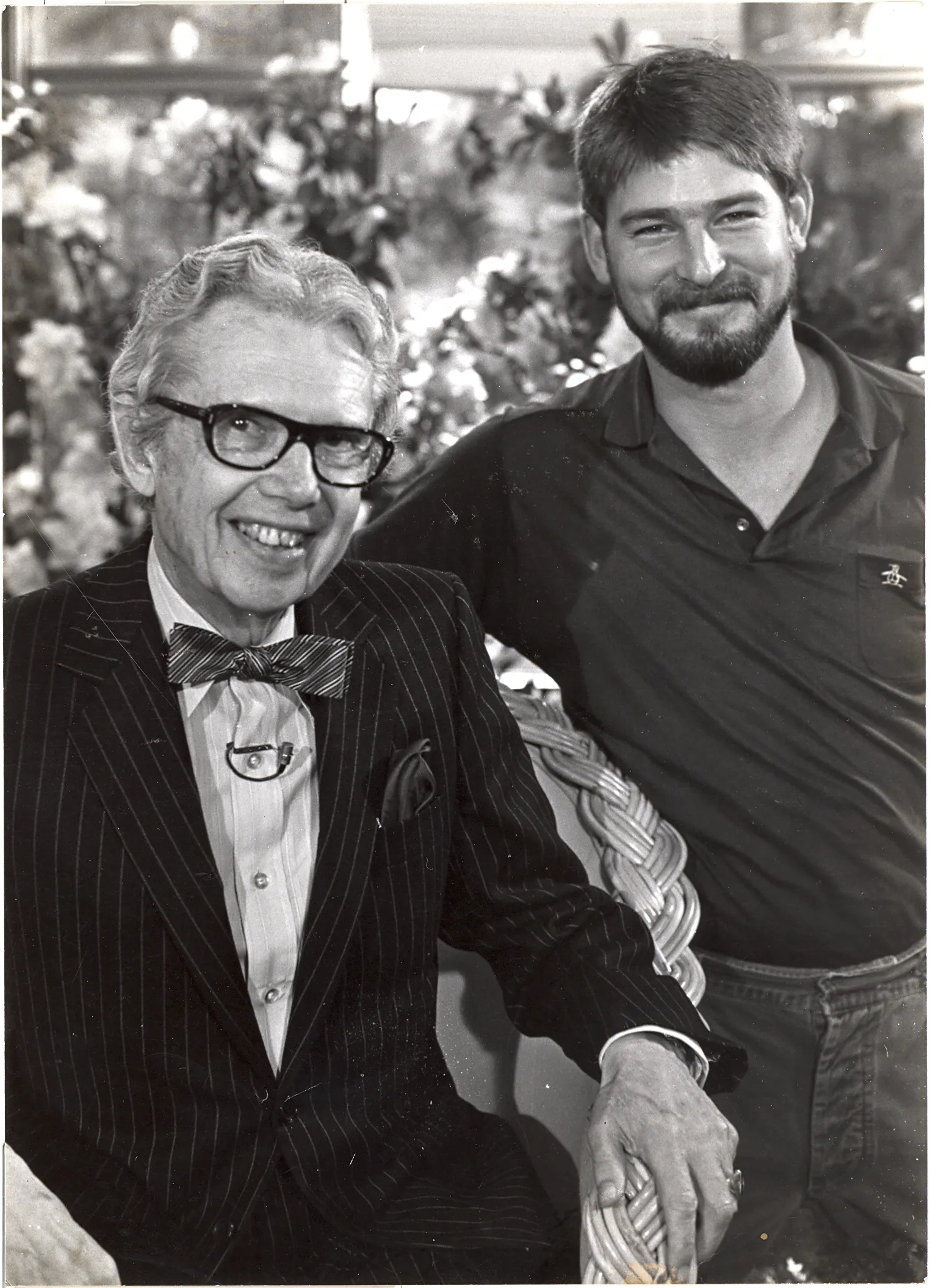 with Orville Redenbacher, Hollywood, CA