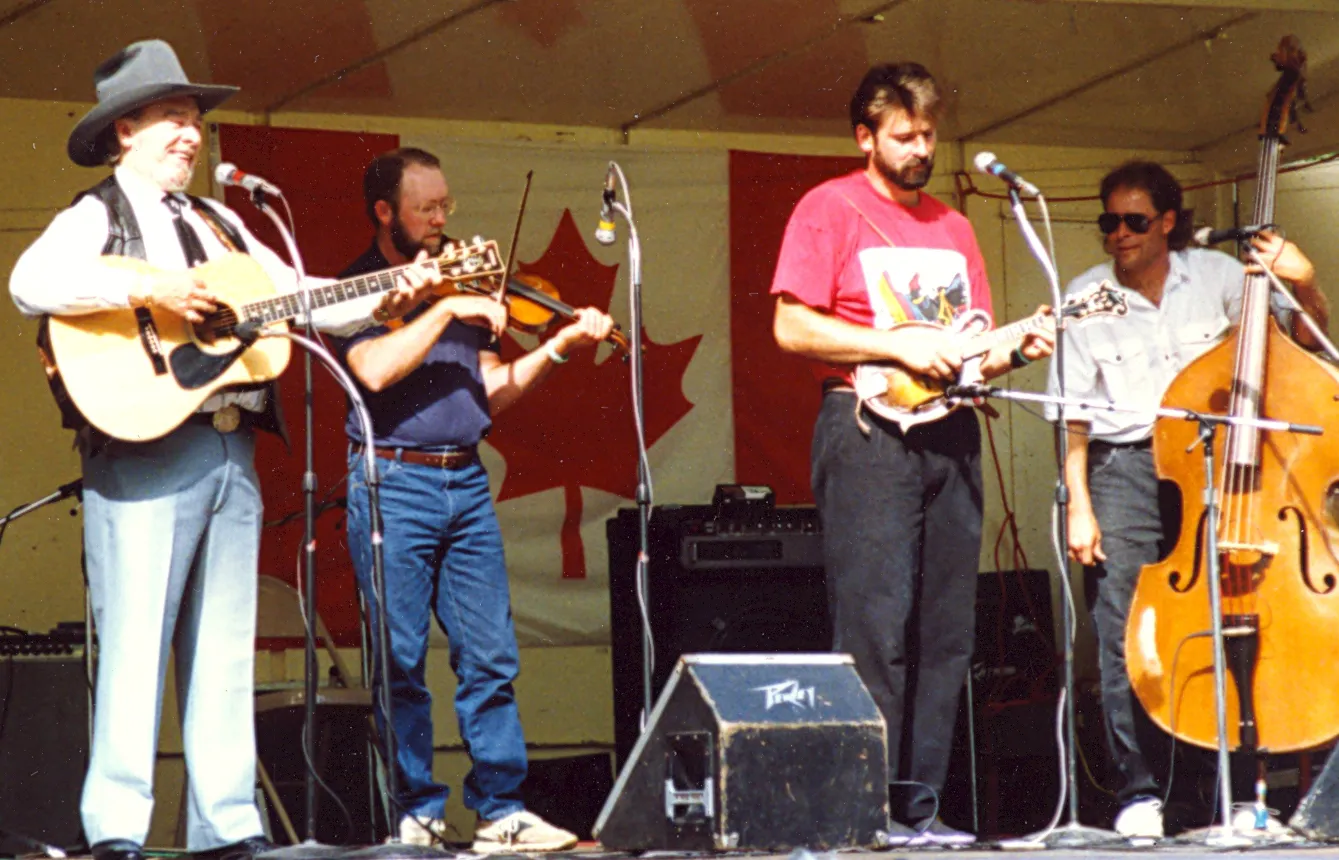 with Mac Wiseman & Clear Fork, W. NY