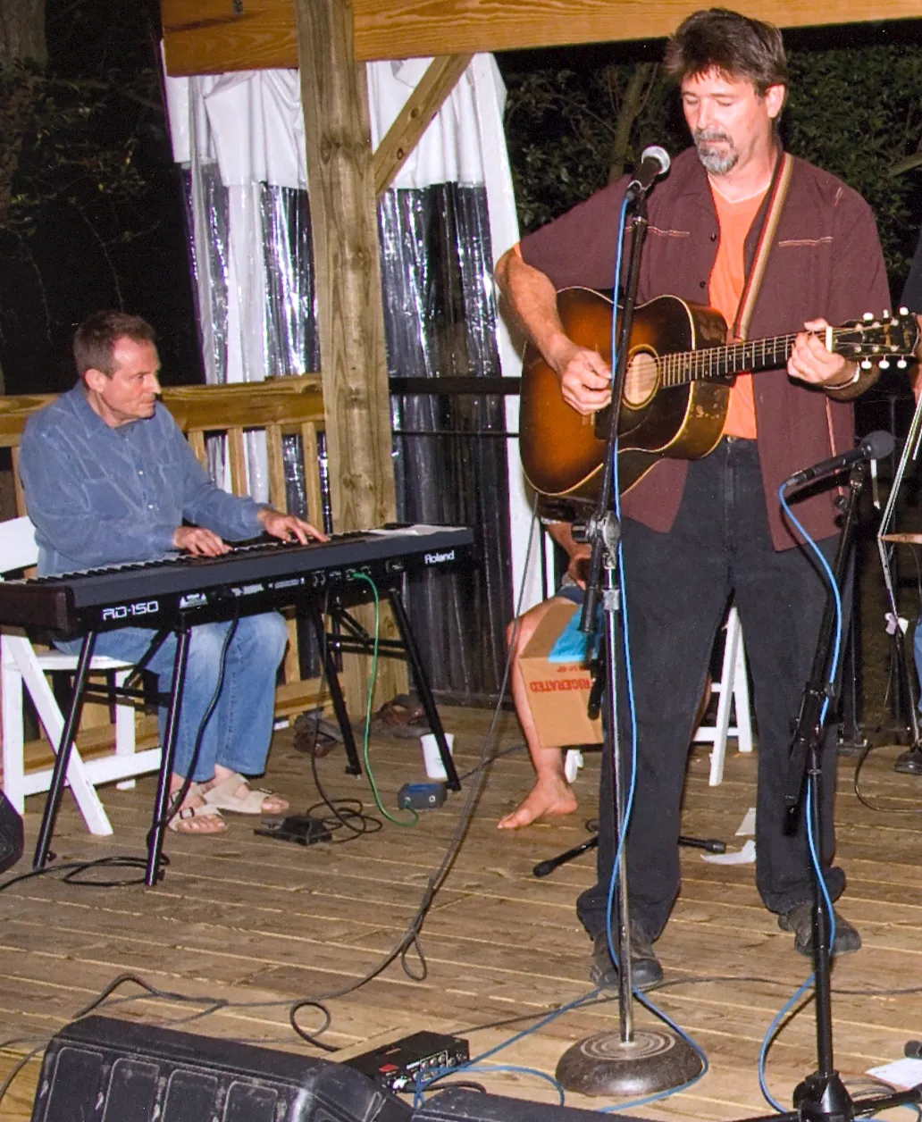 with John Paul Jones (Led Zeppelin), Honky-tonk dance, Swannanoa Gathering, Asheville, NC